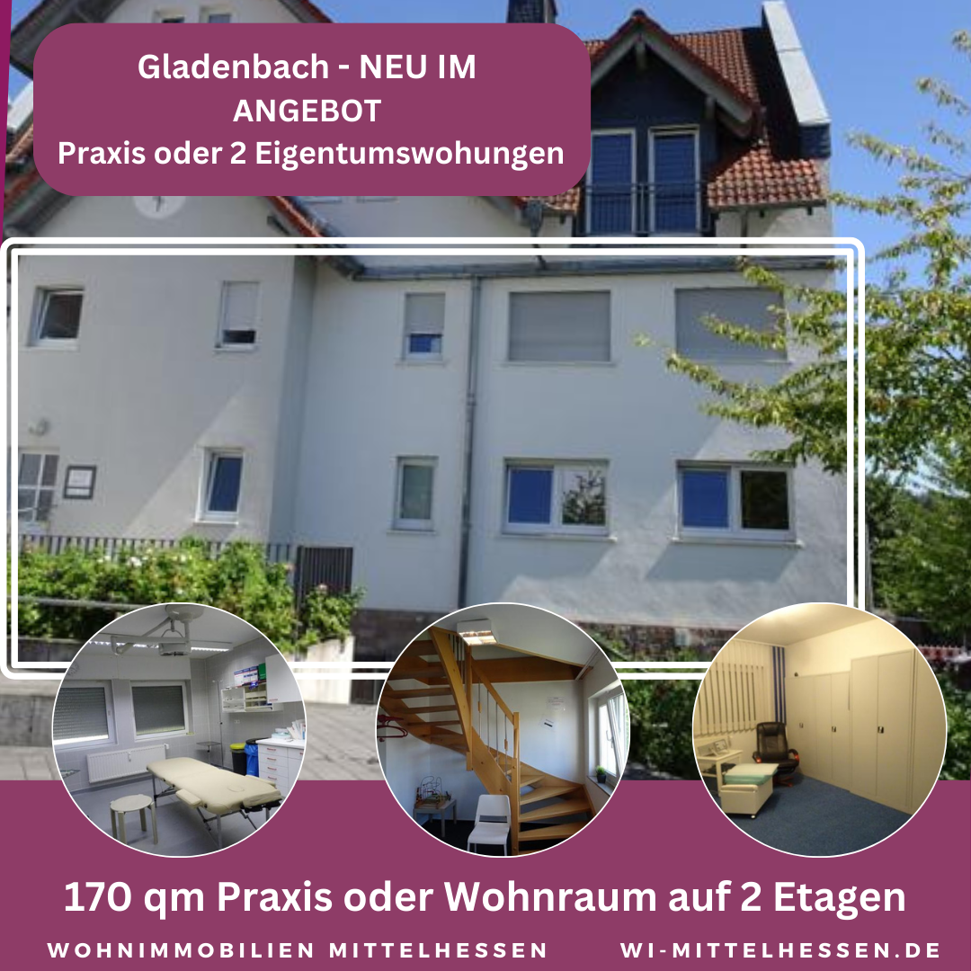 Wohnung zum Kauf 435.000 € 12 Zimmer 220 m²<br/>Wohnfläche Gladenbach Gladenbach 35075