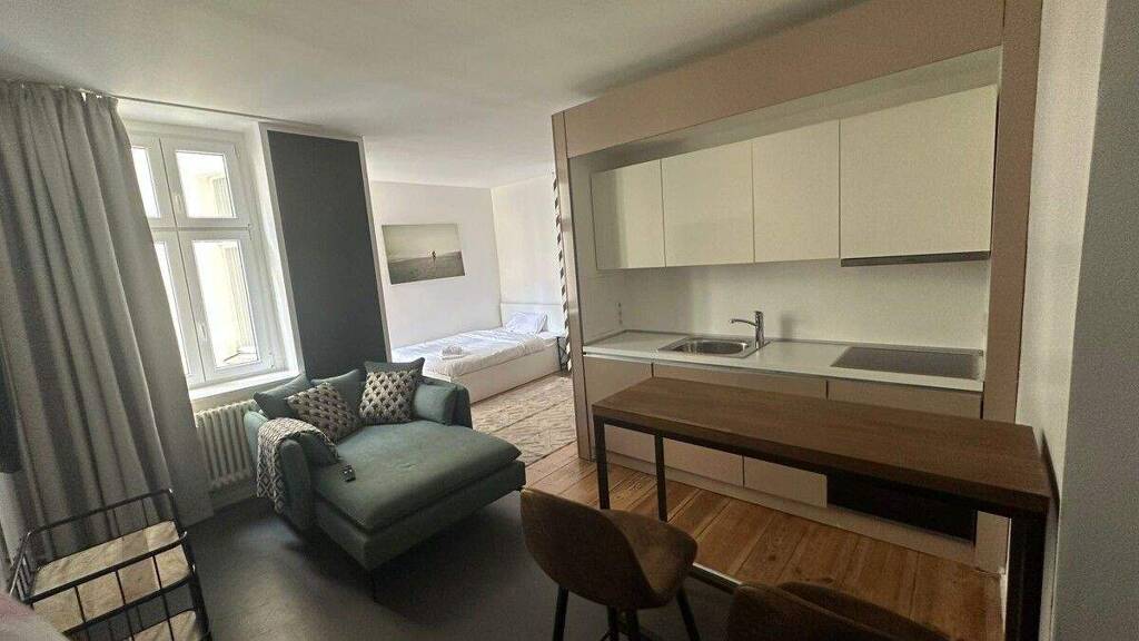 Studio zur Miete 991 € 1 Zimmer 26 m² frei ab sofort Kreuzberg Berlin 10967