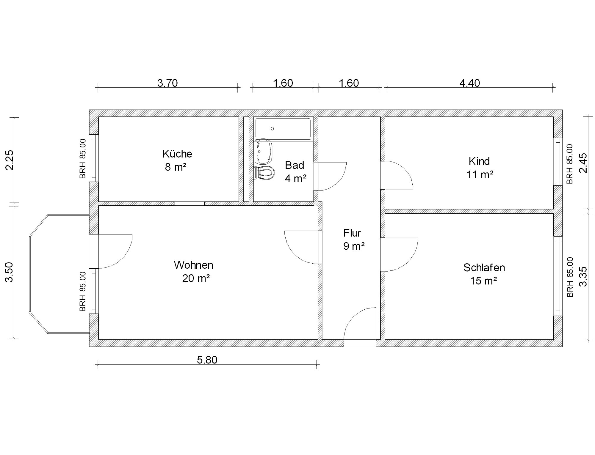 Wohnung zur Miete 400 € 3 Zimmer 69 m²<br/>Wohnfläche 4.<br/>Geschoss Otto-Lilienthal-Weg 29 Eckersbach 251 Zwickau 08066