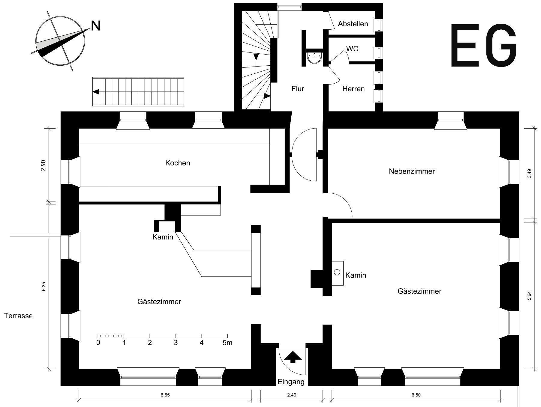 Mehrfamilienhaus zum Kauf 499.000 € 8 Zimmer 437 m²<br/>Wohnfläche 865 m²<br/>Grundstück Bahnhofstraße 3 Neukirchen Neukirchen bei Sulzbach-Rosenberg 92259