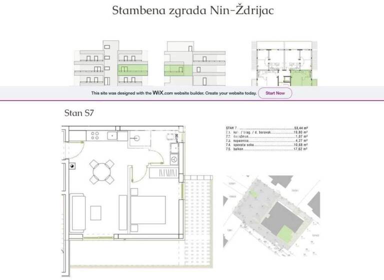 Studio zum Kauf 199.000 € 1 Zimmer 53 m² 1. Geschoss Nin