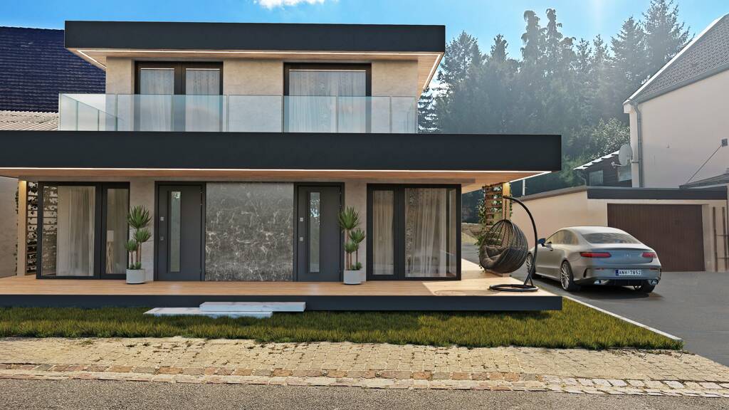 Haus zum Kauf - Erstbezug provisionsfrei 287.000 € 3 Zimmer 60 m² 125 m² Grundstück Eschelbronn 74927