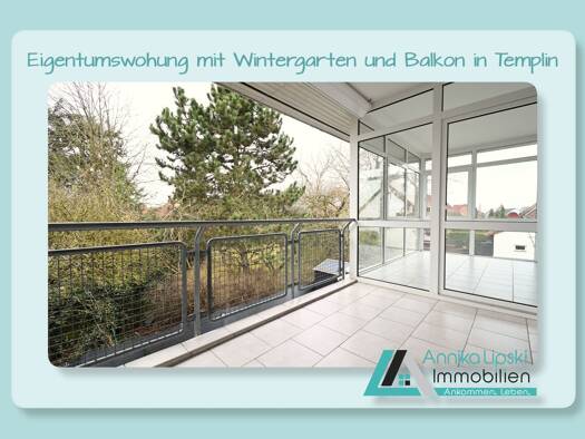 Wohnung zum Kauf 195.000 € 3 Zimmer 69,9 m² 1. Geschoss frei ab sofort Templin 17268