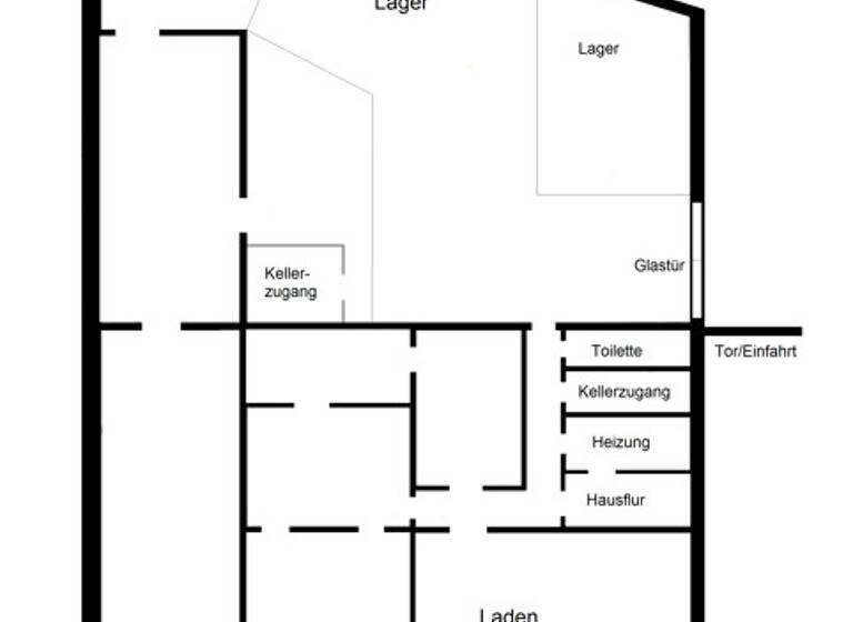 Verkaufsfläche zur Miete 2.000 € 8 Zimmer 133 m² Verkaufsfläche Radebeul 01445