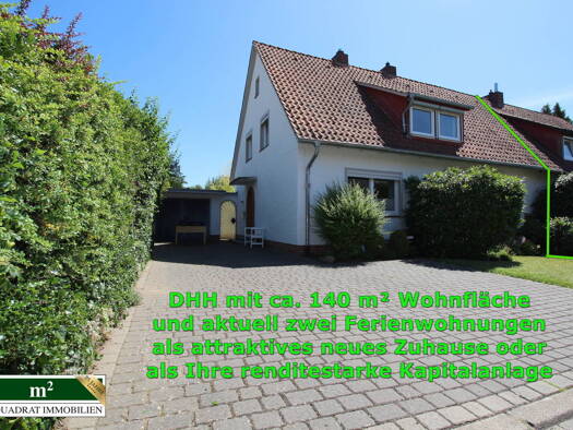 Doppelhaushälfte zum Kauf 595.000 € 6 Zimmer 140 m² 464 m² Grundstück Kreideberg Lüneburg 21339