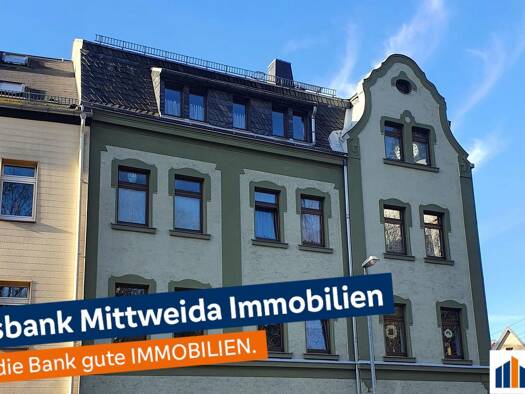 Wohnung zur Miete 265 € 2 Zimmer 52,9 m² Mittweida Mittweida 09648