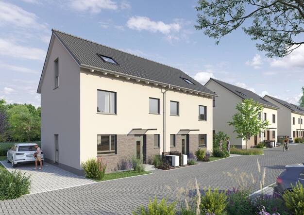 Doppelhaushälfte zum Kauf - Neubau provisionsfrei 689.000 € 5 Zimmer 138 m² 179 m² Grundstück Goldbornstraße 23 Wicker Flörsheim 65439