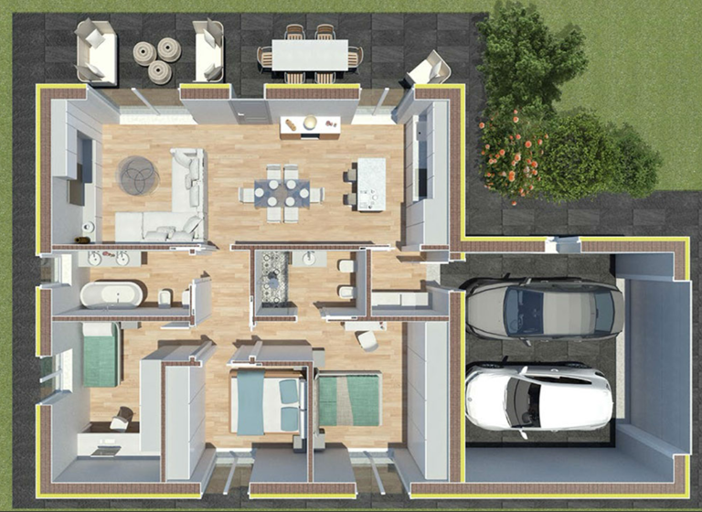 Villa zum Kauf - Erstbezug 549.000 € 5 Zimmer 180 m² 860 m² Grundstück frei ab sofort Via Linaro Calvagese della Riviera