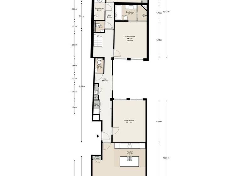 Haus zum Kauf 1.750.000 € 6 Zimmer 206 m² prinsengracht 570 1 amsterdam 1017 KR