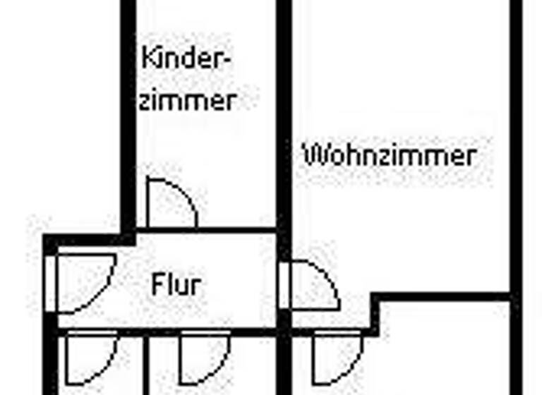 Wohnung zur Miete 370 € 3 Zimmer 59,9 m² 2. Geschoss frei ab 02.03.2026 Hanns-Eisler-Straße 10 Weißenfels 06667