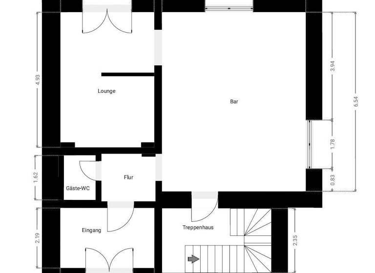 Bar/Café zum Kauf 215.000 € 58 m² Gastrofläche Neuröthenbach Nürnberg 90449