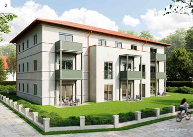 Wohnung zum Kauf - Neubau 389.000 € 3 Zimmer 86 m² Dachgeschoss, EG Lagerlechfeld Untermeitingen 86836