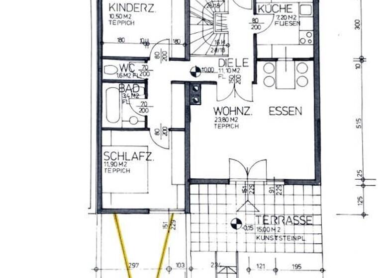 Doppelhaushälfte zum Kauf 339.000 € 5 Zimmer 114 m² 250 m² Grundstück Tribuswinkel 2512