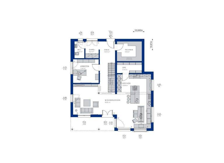 Haus zum Kauf 813.456 € 7 Zimmer 208 m² 780 m² Grundstück Syke 28857