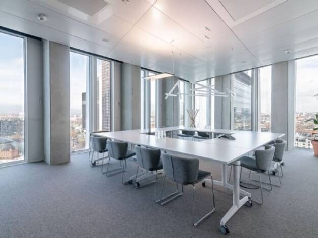 Büro-/Praxisfläche zur Miete 5.089 € 110 m² Bürofläche teilbar von 45 m² bis 110 m² Brüsseler Straße 1-3 Gallus Frankfurt am Main 60528