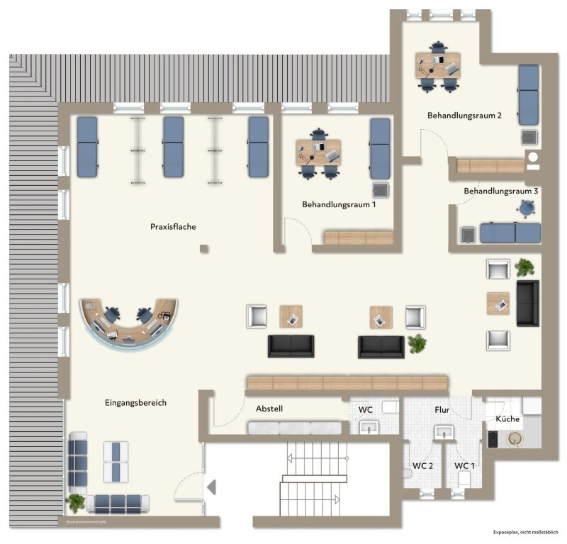 Bürofläche zum Kauf 449.000 € 170 m²<br/>Bürofläche Raubling 83064