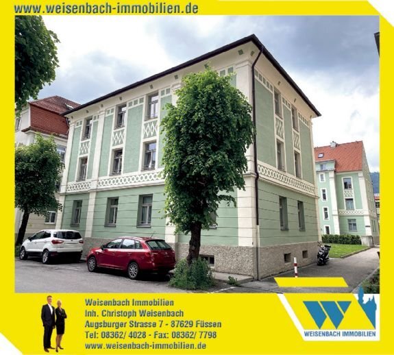 Mehrfamilienhaus zum Kauf als Kapitalanlage geeignet 1.350.000 € 12 Zimmer 320 m²<br/>Wohnfläche 315 m²<br/>Grundstück Füssen Füssen 87629