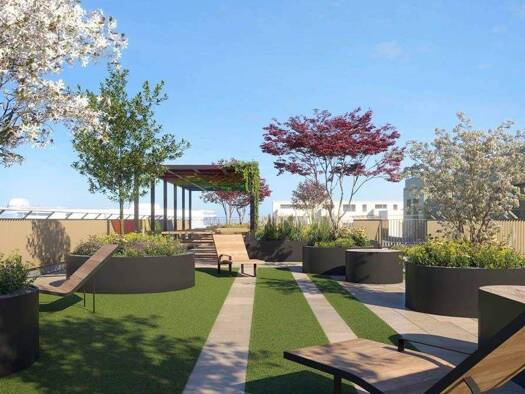 Wohnung zur Miete - Erstbezug 1.090 € 2 Zimmer 57,4 m² 1. Geschoss frei ab sofort Rheinstr. 25a Darmstadt 64301