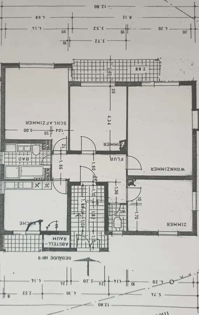 Wohnung zur Miete 700 € 3,5 Zimmer 110 m²<br/>Wohnfläche ab sofort<br/>Verfügbarkeit Theodor-Neunecker-Str. 9 Nordstadt - Stadtviertel 082 Pforzheim 75177