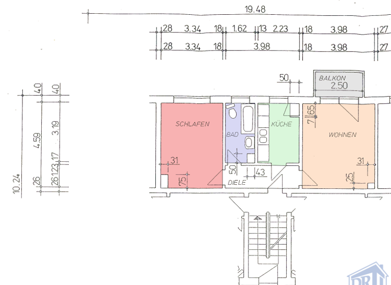 Wohnung zum Kauf 31.200 € 2 Zimmer 52 m² 1. Geschoss Schönau-Berzdorf 02899