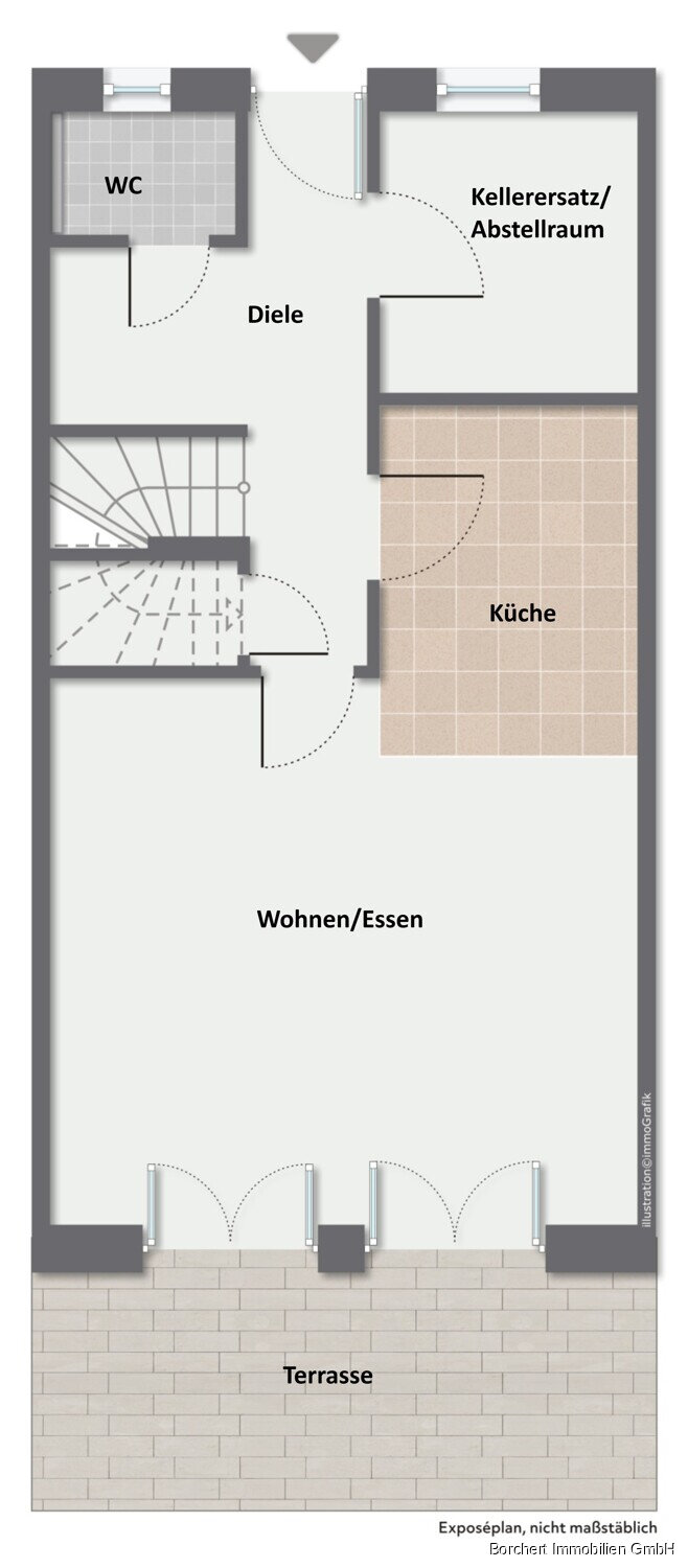 Reihenmittelhaus zum Kauf provisionsfrei 375.000 € 5 Zimmer 100,1 m²<br/>Wohnfläche 221,8 m²<br/>Grundstück Holm 25488