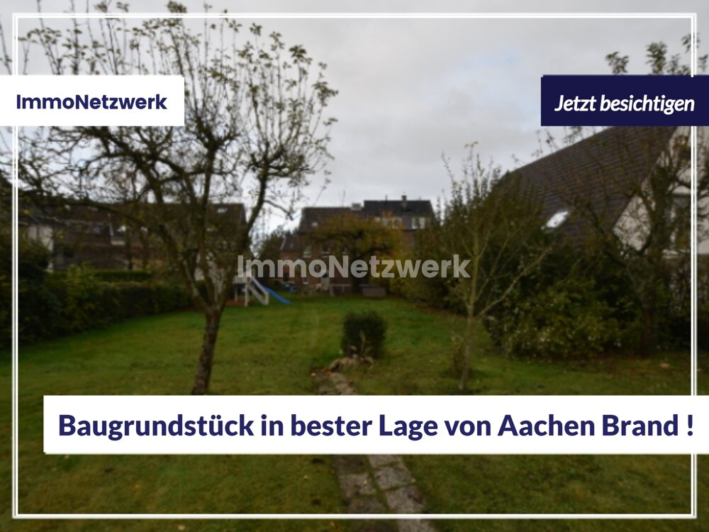 Grundstück zum Kauf 600.000 € 1.221 m²<br/>Grundstück Brand Aachen / Brand 52078