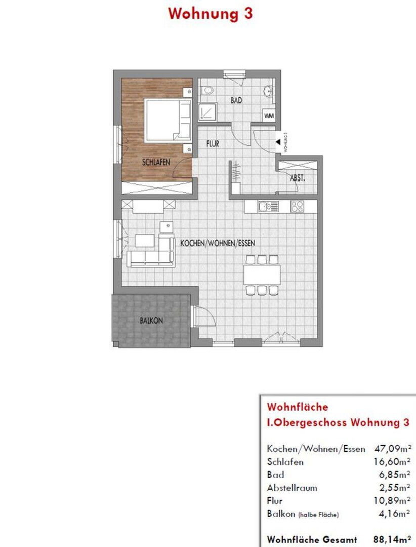 Wohnung zur Miete 900 € 2 Zimmer 80 m²<br/>Wohnfläche 01.01.2025<br/>Verfügbarkeit Riedweg 2+4 Wernberg Wernberg-Köblitz 92533