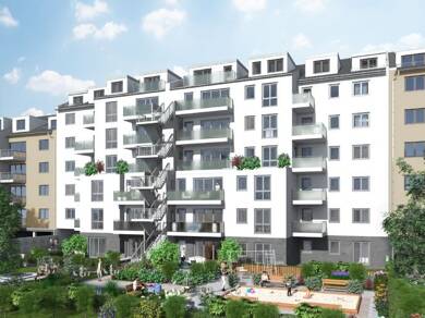 Terrassenwohnung zur Miete - Neubau 1.414 € 2 Zimmer 69 m² frei ab sofort Mettmannerstraße 23 Flingern Süd Düsseldorf 40233