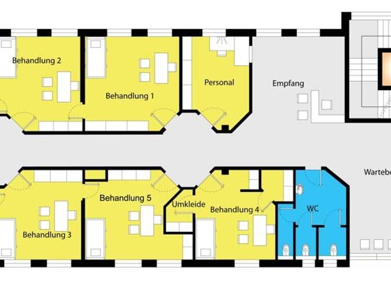 Praxis zur Miete provisionsfrei 2.393 € 8 Zimmer 240 m² Bürofläche teilbar ab 240 m² Bischofswerda 01877