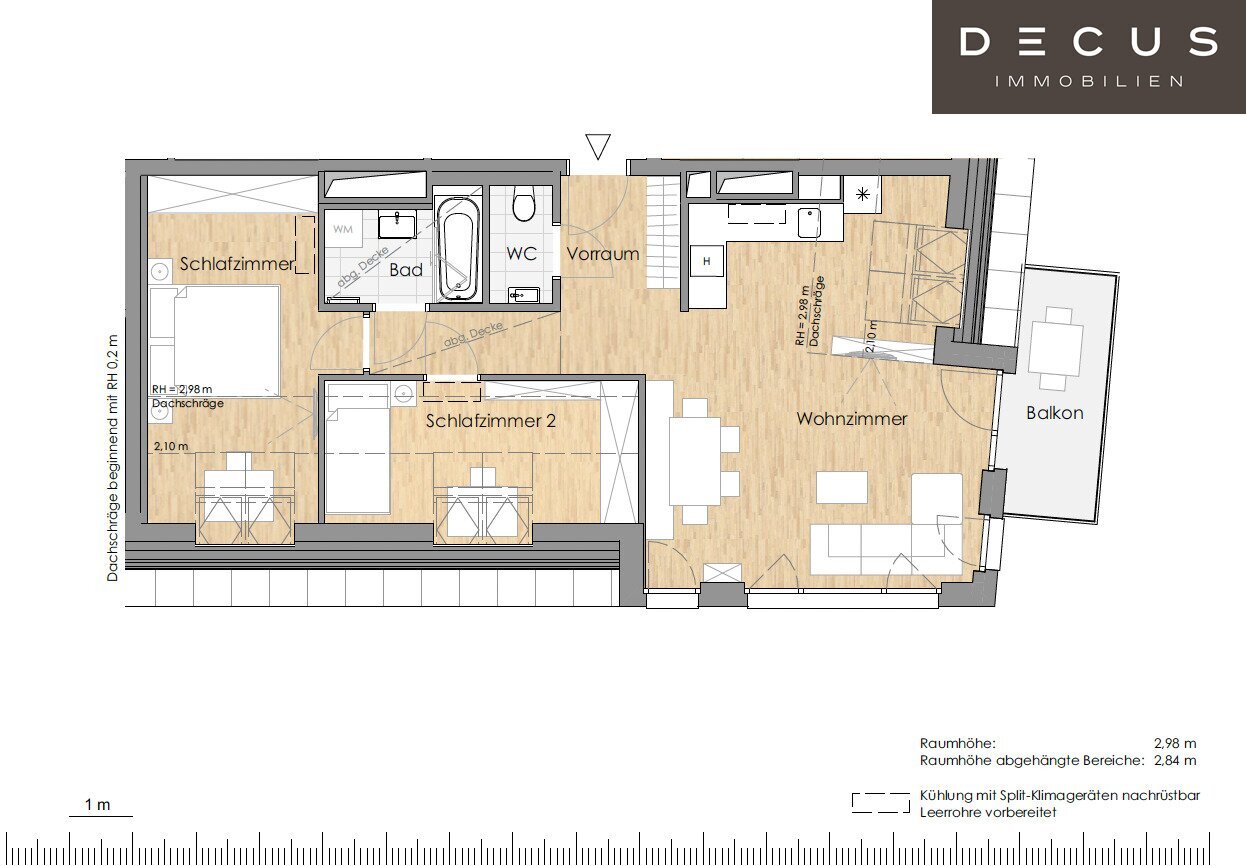 Wohnung zur Miete 1.271 € 3 Zimmer 79,9 m²<br/>Wohnfläche 5.<br/>Geschoss 01.03.2025<br/>Verfügbarkeit Wien 1150