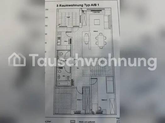 Wohnung zur Miete Tauschwohnung 400 € 3 Zimmer 87 m² 10. Geschoss Märkisches Viertel Berlin 13439