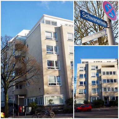 Wohnung zum Kauf 349.000 € 1 Zimmer 40,9 m² 1. Geschoss Uhlenhorst Hamburg 22087