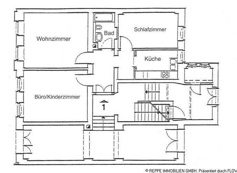 Wohnung zum Kauf 90.000 € 3 Zimmer 68 m² EG Bischofswerda 01877