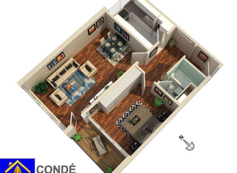 Wohnung zum Kauf provisionsfrei 139.000 € 2 Zimmer 60 m² Konrad-Adenauer-Str. 4 Liblar Erftstadt-Liblar 50374