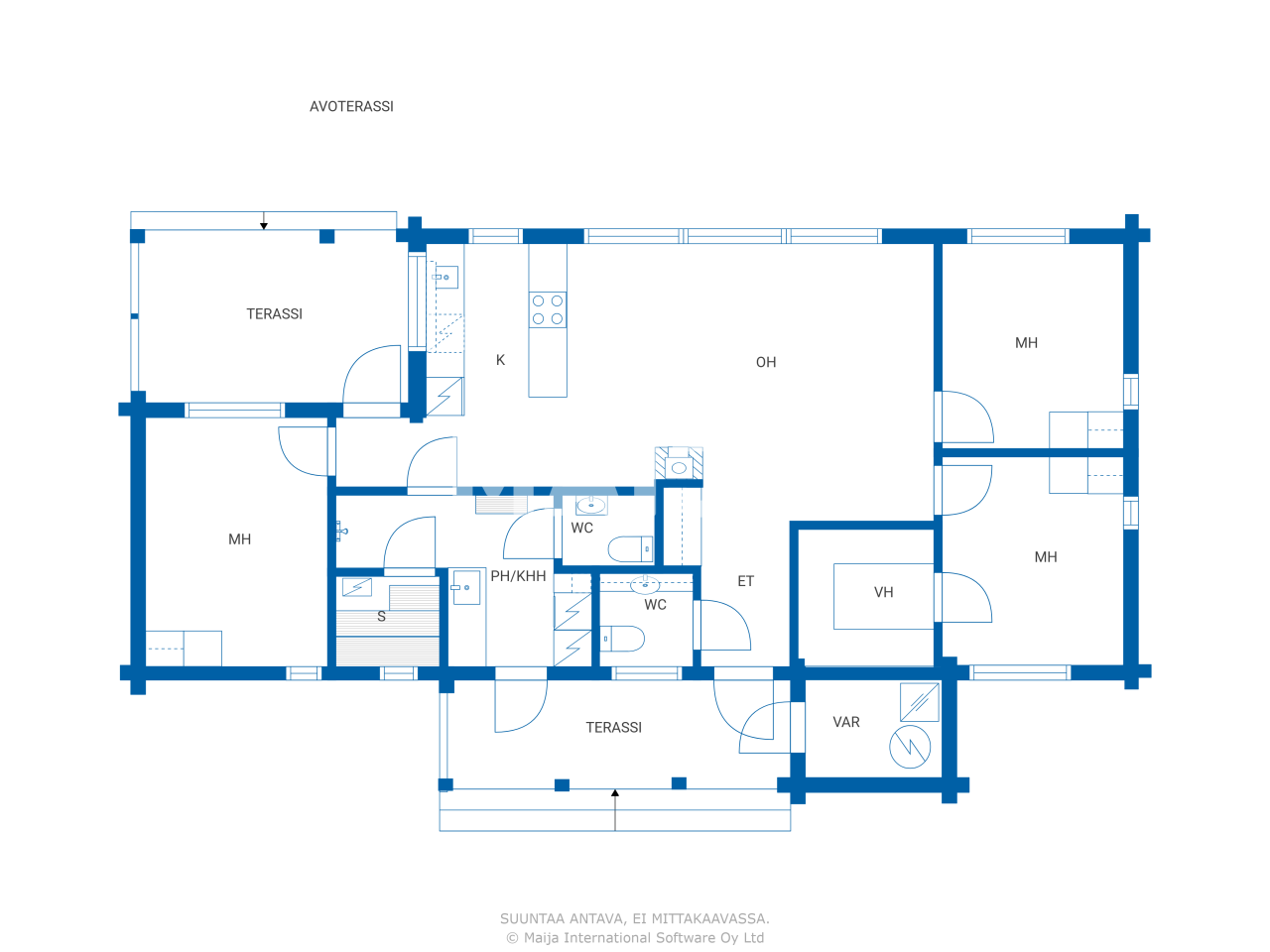 Einfamilienhaus zum Kauf 169.000 € 4 Zimmer 98 m²<br/>Wohnfläche 1.500 m²<br/>Grundstück Valjastie 5 Kuopio 73500