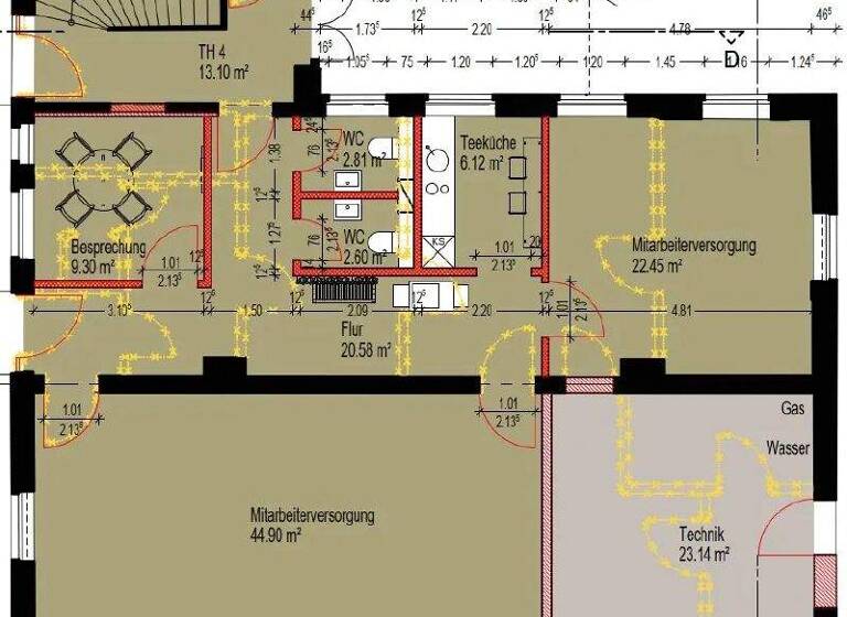 Bürogebäude zur Miete 16 € 134,6 m² Bürofläche teilbar ab 108,8 m² Plagwitz Leipzig 04229