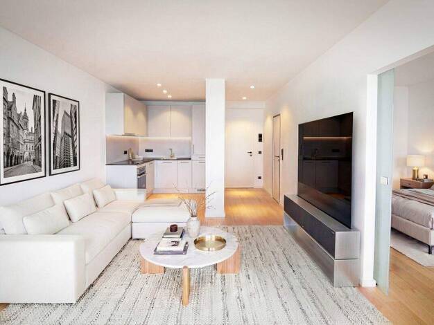 Wohnung zum Kauf - Neubau provisionsfrei 450.000 € 2 Zimmer 45,5 m² 2. Geschoss Eisenzahnstraße 14 Wilmersdorf Berlin 10709