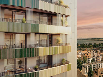 Maisonette zum Kauf - Neubau provisionsfrei 5 Zimmer 172 m² 14. Geschoss Moltkestraße Petershausen Konstanz 78467