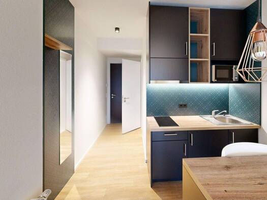 Studio zur Miete 635 € 1 Zimmer 20,2 m² 5. Geschoss frei ab 01.04.2026 Lyoner Straße 50 Schwanheim Frankfurt am Main 60528