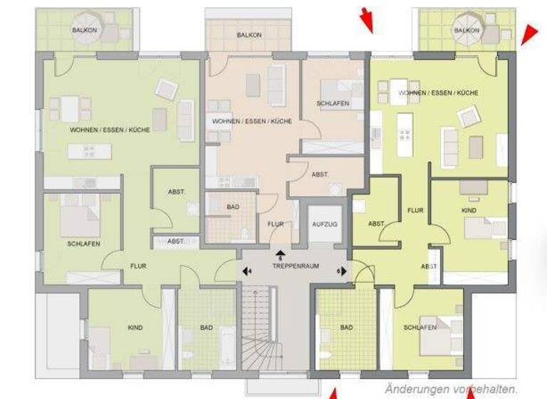 Wohnung zur Miete 1.350 € 3,5 Zimmer 97 m² frei ab 01.04.2026 Kreuzkamp 32 Mellendorf Wedemark 30900