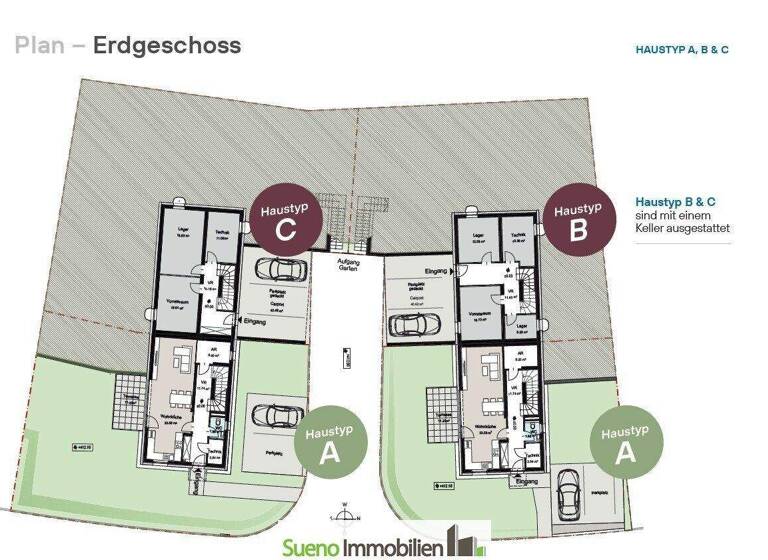 Doppelhaushälfte zum Kauf - Erstbezug 461.000 € 140 m² Lacken 4101