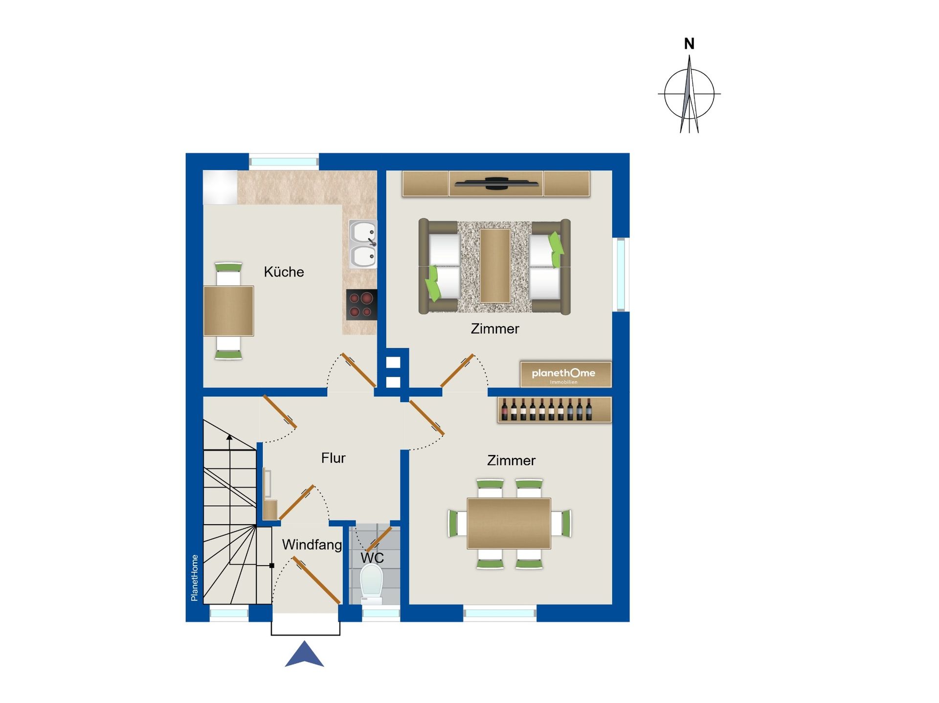 Doppelhaushälfte zum Kauf 795.000 € 4 Zimmer 87 m²<br/>Wohnfläche 380 m²<br/>Grundstück St. Ulrich München 80689