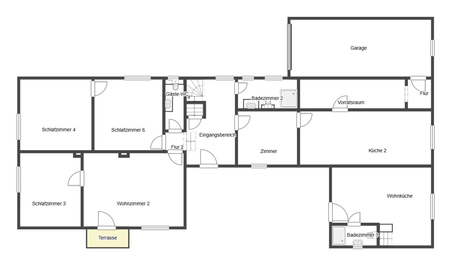 Einfamilienhaus zum Kauf 466.000 € 11 Zimmer 278 m²<br/>Wohnfläche 798 m²<br/>Grundstück Minderheide 7 Minden 32425