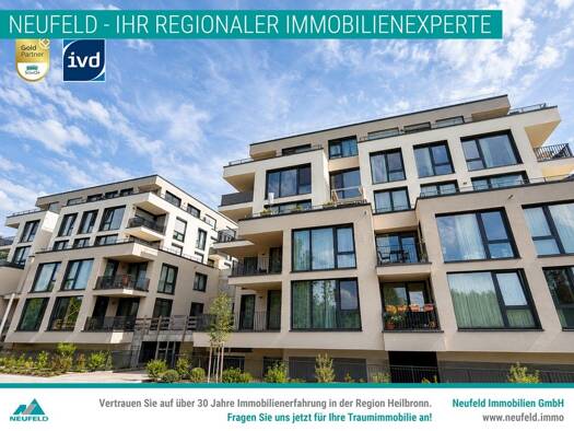 Wohnung zur Miete - Erstbezug 1.549 € 3,5 Zimmer 123,7 m² 2. Geschoss frei ab sofort Degmarner Straße Oedheim Oedheim 74229