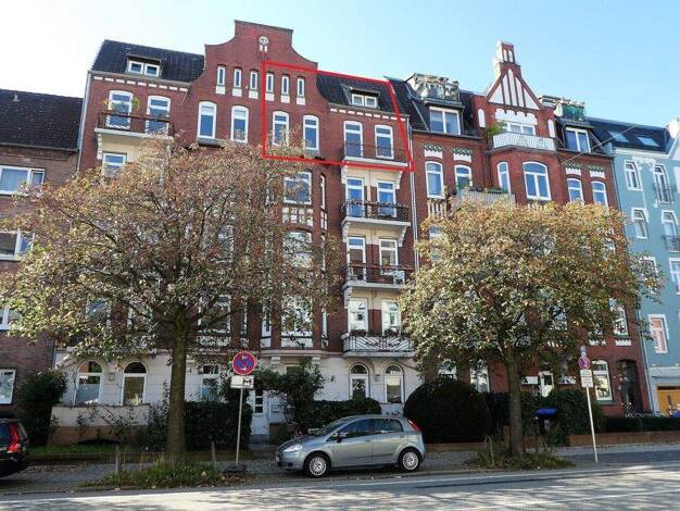 Maisonette zur Miete 1.550 € 4 Zimmer 141,7 m² 4. Geschoss Holtenauer Straße 177 Ravensberg Kiel 24118