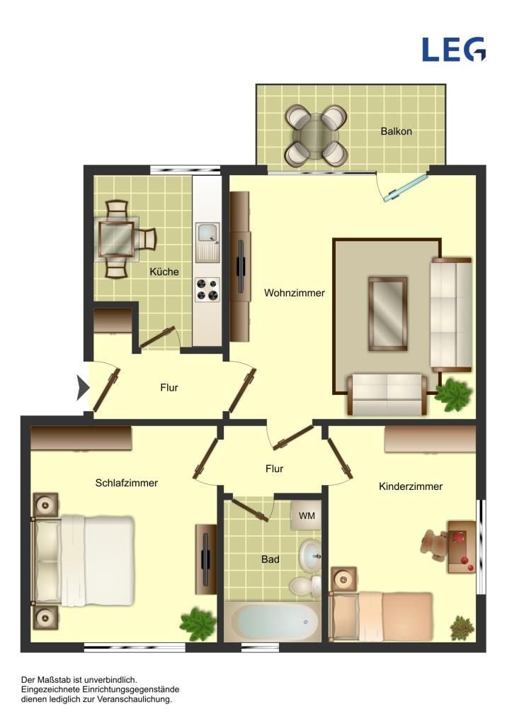 Wohnung zur Miete 470 € 3 Zimmer 60,7 m²<br/>Wohnfläche 1.<br/>Geschoss 16.12.2024<br/>Verfügbarkeit Bachstraße 23 Weddinghofen Bergkamen 59192