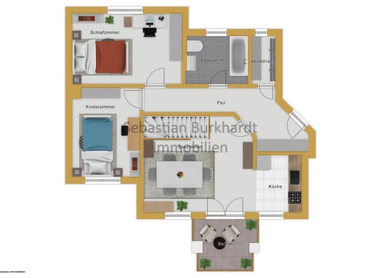 Wohnung zum Kauf 195.000 € 4 Zimmer 95,5 m² Ilmenau 98693