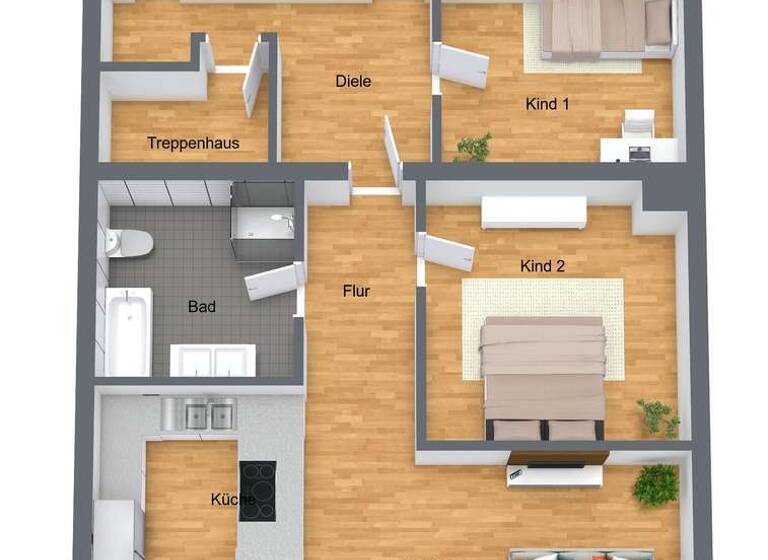 Wohnung zum Kauf 450.000 € 5 Zimmer 150 m²<br/>Wohnfläche Dachgeschoss, 3.<br/>Geschoss Stammheim Calw 75365