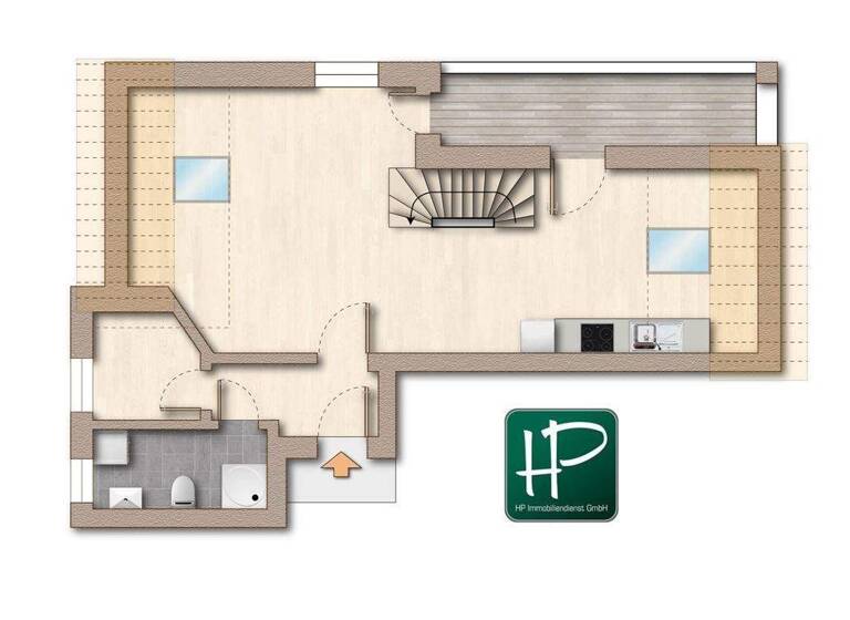 Wohnung zum Kauf 177.000 € 2 Zimmer 65,9 m² Esens 26427