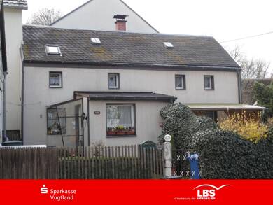 Einfamilienhaus zum Kauf 59.000 € 3 Zimmer 78 m² 270 m² Grundstück Jößnitz Jößnitz 08547